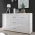 Lomado BALVE-61 Sideboard weiß Hochglanz 164x97x42cm