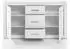 Lomado BALVE-61 Sideboard weiß Hochglanz 164x97x42cm