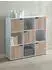 KADIMA DESIGN MASSA Sideboard 9 Fächer, 5 Türen, Sonoma, 89x91x29cm