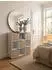 KADIMA DESIGN MASSA Sideboard 9 Fächer, 5 Türen, Sonoma, 89x91x29cm