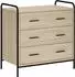 vidaXL Schubladenschrank Sonoma-Eiche 70x39,5x71cm Holzwerkstoff