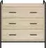 vidaXL Schubladenschrank Sonoma-Eiche 70x39,5x71cm Holzwerkstoff