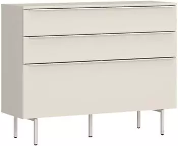 Tom Tailor Color Puzzle 26 Sideboard light taupe, 110cm, 1 Klappe, 2 Schubladen (12849269-0)