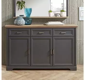 Innostyle Sideboard Jasmin graphit/Eiche