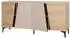 MCW Sideboard MCW-Q83 3D-Struktur MDF 80x160x42cm, Eiche-Optik (102278)