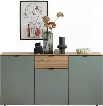 Innostyle Sideboard Ina Schilfgr&uuml;n/Artisan Eiche