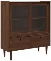 vidaXL Schrank BILBAO Dunkelkaramell 104 x 40 x 120 cm