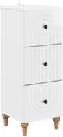 vidaXL Schubladenschrank 33 x 34,5 x 90 cm Holzwerkstoff