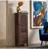 MCW Kommode T38-K, Paulownia-Holz, braun, 30x91x25cm (800000510670)