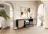Massivmoebel24 Valencia 220 Sideboard Mango Massivholz dunkelgrau 200x40x80cm (09-312-504-2020)