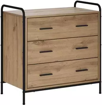 vidaXL Schubladenschrank Artisan-Eiche 70x39,5x71cm Holzwerkstoff