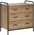 vidaXL Schubladenschrank Artisan-Eiche 70x39,5x71cm Holzwerkstoff