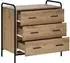 vidaXL Schubladenschrank Artisan-Eiche 70x39,5x71cm Holzwerkstoff