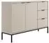 LES TENDANCES Seattle Sideboard 3 Schubladen, 2 Türen, kaschmir, 150cm