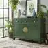 Opium Outlet Hochzeitsschrank Sideboard asiatisch, grün (33083-crocodile-green)