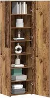 vidaXL Highboard Altholz 50 x 42,5 x 185 cm