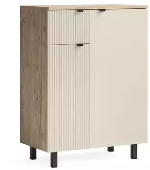 VICCO Puerto Kommode Eiche/Cashmere 69x95cm (62742)