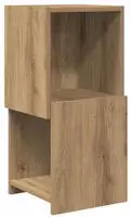 vidaXL Eckschrank 30,5x30x65cm Holzwerkstoff Artisan-Eiche