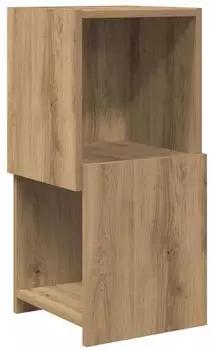 vidaXL Eckregal 30,5x30x65cm Spanplatte Artisan Oak