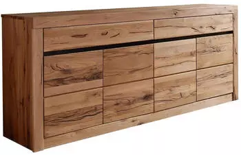 Massivmoebel24 Montreux #152 Sideboard Wildeiche/Zerreiche 202x43x80cm natur ge&ouml;lt (48-312-100-0052)