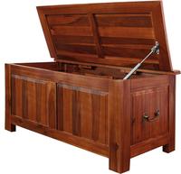 Casaria&reg; Holztruhe Mit Stauraum Und Deckel Aus Holz 85x44x48 Cm Mit Gasdruckheber