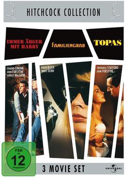 Universal Stud. Hitchcock-Collection: Immer ?"rger mit Harry / Familiengrab / Topas (3 DVDs)