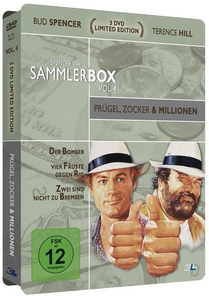 Bud Spencer & Terence Hill Sammlerbox Vol. 4: Prügel, Zocker und Millionen (3 DVDs)