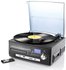 Auvisio Kompakt-Stereoanlage MHX-550.LP für Schallplatte, CD, MC, MP3