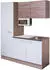 Flex-Well Singleküche Samoa 150 cm Eiche/ weiß