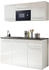 Basic By Balculina Pantryküche JAZZ 160 cm mit E-Geräten weiß/braun