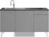 Optifit Pantryküche Lilly 160 cm ohne E-Gerät