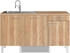 Optifit Pantryküche Lilly 160 cm ohne E-Gerät