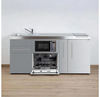 Stengel Premiumline MPGSM 180 A Küchenblock mit E-Geräten Edelstahl