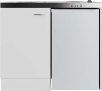 Flex-Well Wito Minik&uuml;che 100 cm wei&szlig; - 63140840