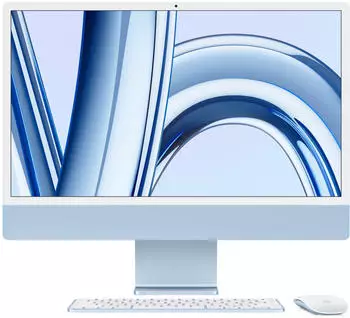 Apple iMac 24" M3 [2023] (MQRR3D/A) Blau