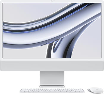Apple iMac 24" M3 [2023] (Z195-MQR93D/A-ABAI) Silber