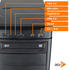 dercomputerladen Office PC Ryzen 3 3200G / Onboard / 8GB / 500GB SSD