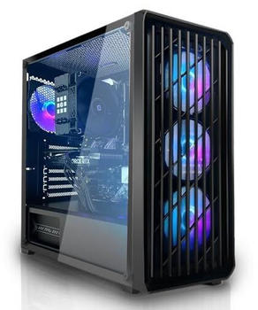 Systemtreff Gaming PC i5-14400F | RTX 4060 Ti 8GB DX12 | 1TB SSD | 32GB DDR4 | WLAN