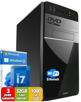 GMR NN-72302 ( i7-4770 / 32GB / 1TB/ DVD&plusmn;RW / Windows 11 Prof)