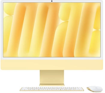 Apple iMac 24" M4 [2024] (Z1E3-0121010) Gelb