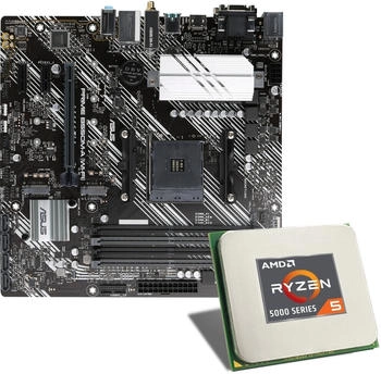 CSL Mainboard Bundle Ryzen 5 5600GT / Prime B550M-A WiFi