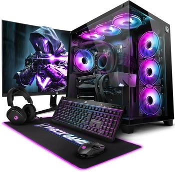 Vibox SG VIII-122 High End Gaming PC Set • 27" • i9-12900KF • RTX 5080 16GB • 32GB • 2TB SSD • Windows 11