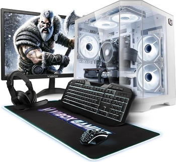 Vibox Gaming PC Set - Ryzen 5 5500 / RTX 3050 / 32GB / 1TB (5-505-KFL)