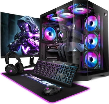 Vibox Gaming PC Set - Ryzen 7 9800X3D / RTX 5080 / 32GB / 2TB (9-501-KFL)