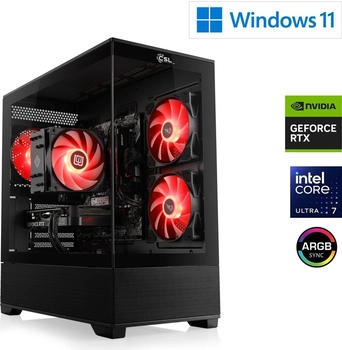 CSL Gaming PC - Core Ultra 7 265KF / RTX 5070 / 32GB / 2TB (93510)