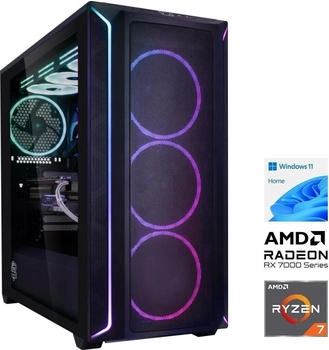 One GAMING PC 09 - Ryzen 7 7800X3D - RX 7800 XT - 4TB - 48GB - Win11
