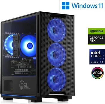 CSL Gaming PC M12160H (Core Ultra 7 265KF / RTX 5060 Ti / 32GB / 2TB) [94233]