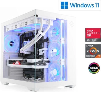CSL Gaming PC M12070H (Ryzen 7 7700 / Radeon RX 9070 XT / 32GB / 1TB) [94224]