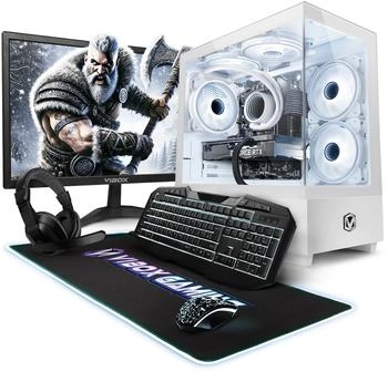 Vibox III-162 Gaming PC Set &bull; 23" &bull; i5 11400F &bull; RTX 5060 Ti 8GB &bull; 16GB &bull; 1TB SSD &bull; Windows 11 &bull; WLAN