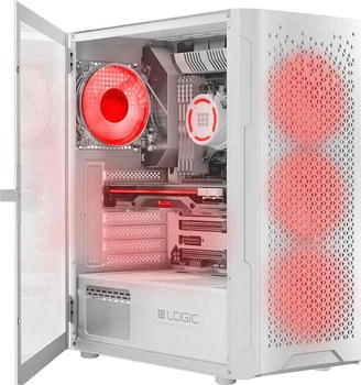 VIST White Ryzen 7 5700X RTX 5060 32GB 1TB M.2 WIFI W11 (VI2629)